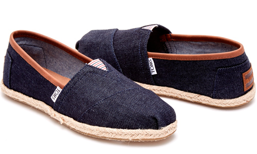 [新聞稿] 經典風尚！單寧牛仔系列女鞋 TOMS、牛仔布、丹寧布、早春、經典款、女鞋