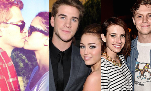 這不是緣份，什麼才是緣分？這3對好萊塢情侶檔根本就在演  《真愛繞圈圈》！ 分手、復合、麥莉、連恩漢斯沃、艾瑪羅伯茲