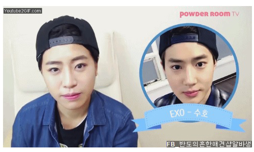 [友站新聞]韓國臉書紅人製作的超爆笑明星仿妝 韓國、臉書紅人、明星仿妝、爆笑、搞笑