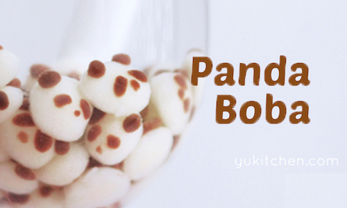 珍奶控請看這邊！圓滾滾「熊貓造型珍珠奶茶」在家也能輕鬆做 Yukitchen、熊貓珍珠奶茶、珍奶、日本、美食、主婦、panda tapioka、波霸奶茶