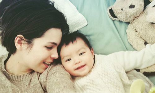 紗羅Mary的兒子實在太可愛了！ViVi酷模變身媽咪的超暖心育兒日記 ViVi、紗羅Mary、模特兒、媽媽、育兒