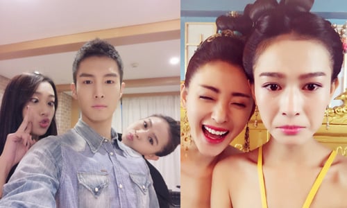 戲裡生情、戲外更是好感情！《太子妃升職記》這些幕後照太萌了 太子妃升職記、盛一倫、於朦朧、郭俊辰、海鈴