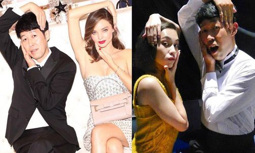 連國際超模都不放過？！這些美人麻豆也都被小藪Pose風潮掃到啦 小籔千豊、拍照、姿勢、藝人、小籔pose