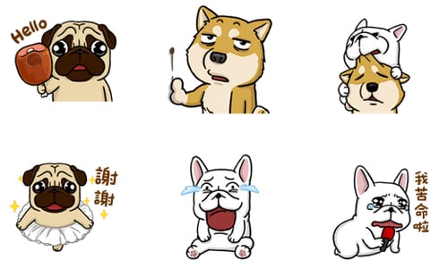 我～苦～命～啦！超有戲的「豆卡頻道聲動貼圖」小劇場Action 我～苦～命～啦、豆卡頻道聲動貼圖、小劇場、豆卡、豆卡頻道