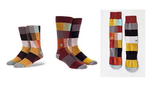 [新聞稿] 方格拼貼色盤！像素概念設計的襪款PIXEL STANCE、像素、PIXEL、刺繡、LOGO