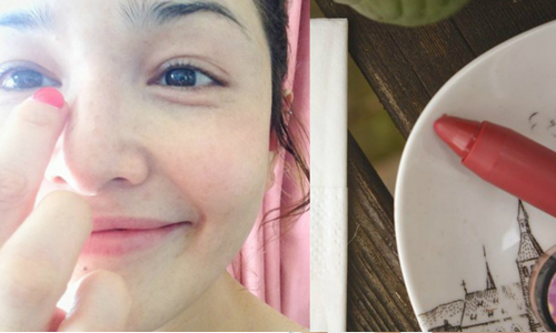 口紅到底怎麼遮黑眼圈？超簡單步驟教學讓你跟著做就會啦 黑眼圈、遮瑕、口紅、教學、青色眼圈