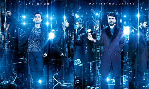 周董、哈利《出神入化2》個人海報釋出！全新9張角色照意圖吊人胃口 出神入化2、周杰倫、丹尼爾雷德克里夫、魔術、魔術師