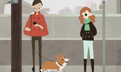 意圖偷走全世界的狗狗？小動圖讓你目擊超可愛犯罪現場！ 插畫、動圖、Olivia Huynh、創意、想像、狗、藝術