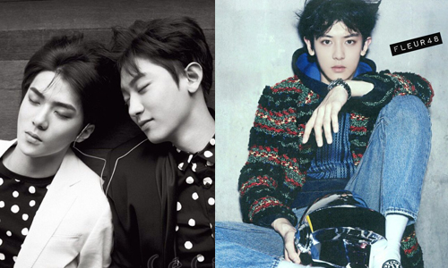 現實無法完成的讓PS替你實現！要是EXO彼此生下寶寶會長這樣…… EXO、ps、cp、腐女、五官融合