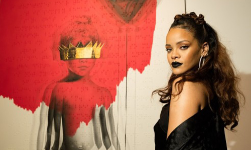 睽違四年，終於出輯！蕾哈娜新專輯《Anti》14小時下載破百萬 蕾哈娜、Rihanna、work、anti、Drake