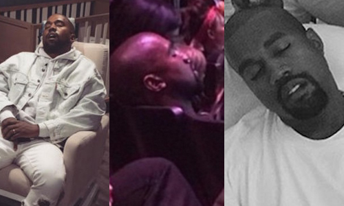 到底是有多累啦？！7張照片證明饒舌天王到哪都能睡 肯伊威斯特、Kanye West、PS、惡搞、打瞌睡