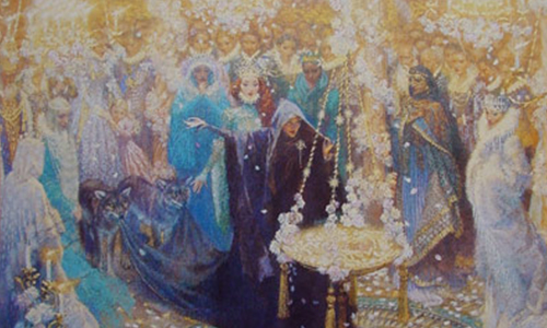 童話就是怎麼畫都美到不行 《睡美人》唯美插畫夢幻爆表 童話、插畫、藝術、睡美人、Christian Birmingham