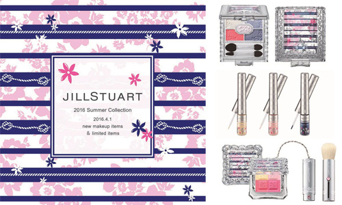 [新聞稿] JILL STUART吉麗絲朵 2016年4月1日新品‧限定品 JILL STUART、吉麗絲朵、2016、夏天、浪漫