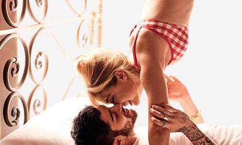 他們還可以再更閃嗎？！超模+前男團成員男友親暱雜誌照曝光啦 吉吉哈蒂德、Gigi Hadid、贊恩、Zayn Malik、Mario Testino、放閃、It Couple、couple、雜誌、Vogue