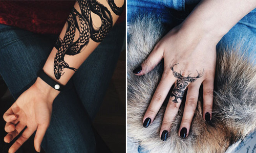 [友站新聞] 讓刺青不再後悔「掃描刺青」～先掃再刺圖案再大也絕不NG！ LOOKin美人時髦話題網、刺青、APP、Ink Hunter、