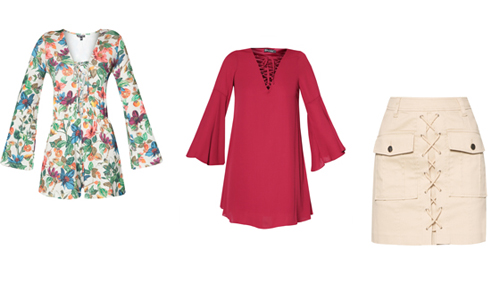 [新聞稿] ZALORA每週精選 - 2016春夏時尚關鍵字 ZALORA、每週精選、2016、春夏、時尚、關鍵字、綁帶、平口、寬袖、條紋、連身褲