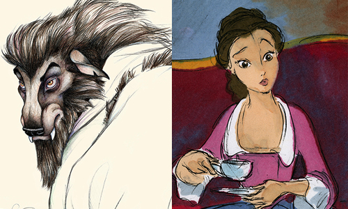 動畫《美女與野獸》25週年了！12張絕美藝術概念照釋出