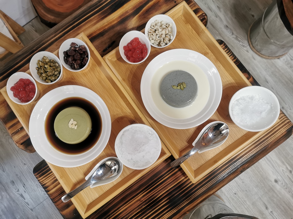 瘋狂玩樂後來吃個不一樣的寒天豆花吧! 中壢美食、青埔美食、寒天豆花