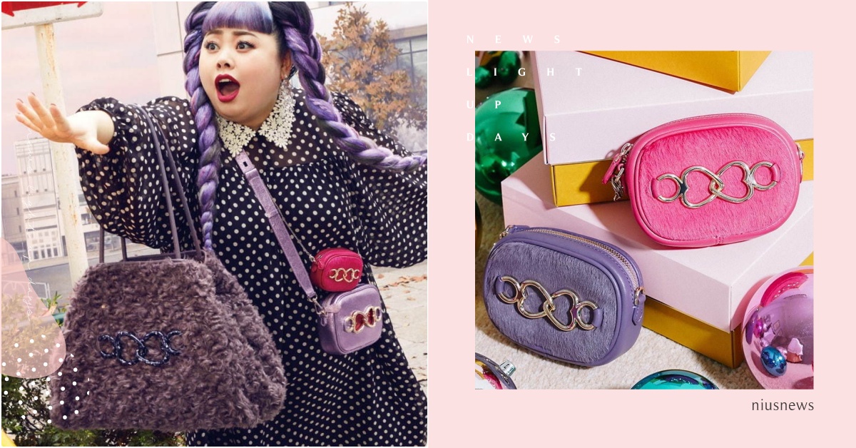 爆毛大號手提袋！渡邊直美×Kate Spade聯名包好浮誇，小資女必掃迷你相機包 Kate Spade、Kate Spade代言、Kate Spade聯名、渡邊直美聯名包、渡邊直美相機包、渡邊直美手提包