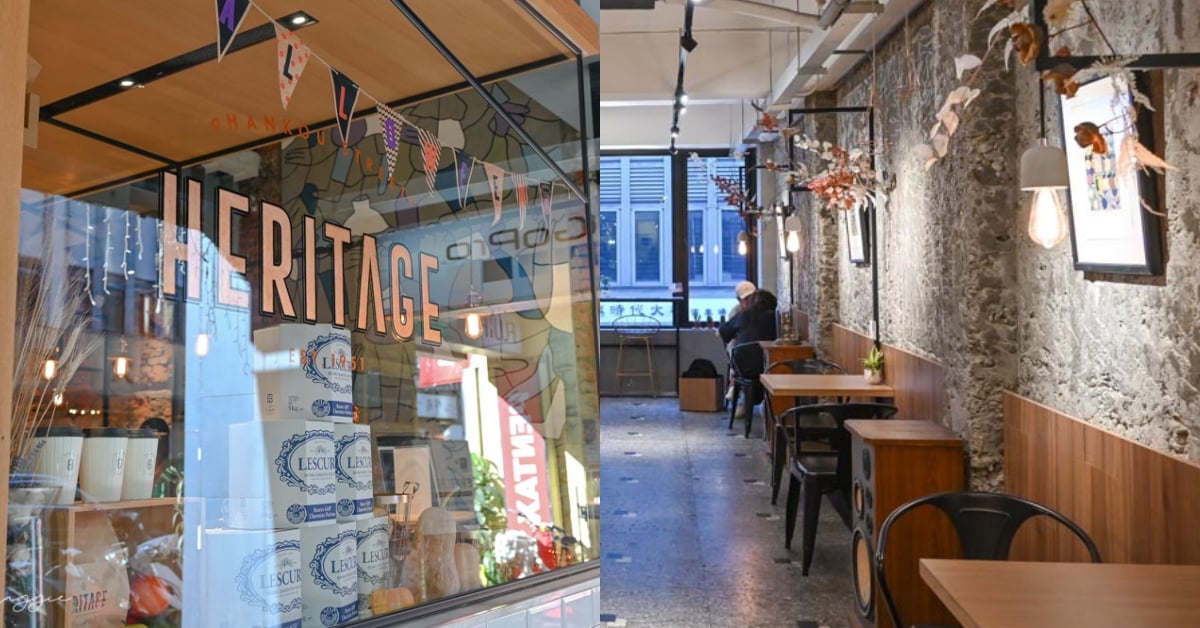 新舊交織咖啡館「Heritage Bakery & Cafe」感受老屋魅力 台北咖啡廳、北門咖啡廳