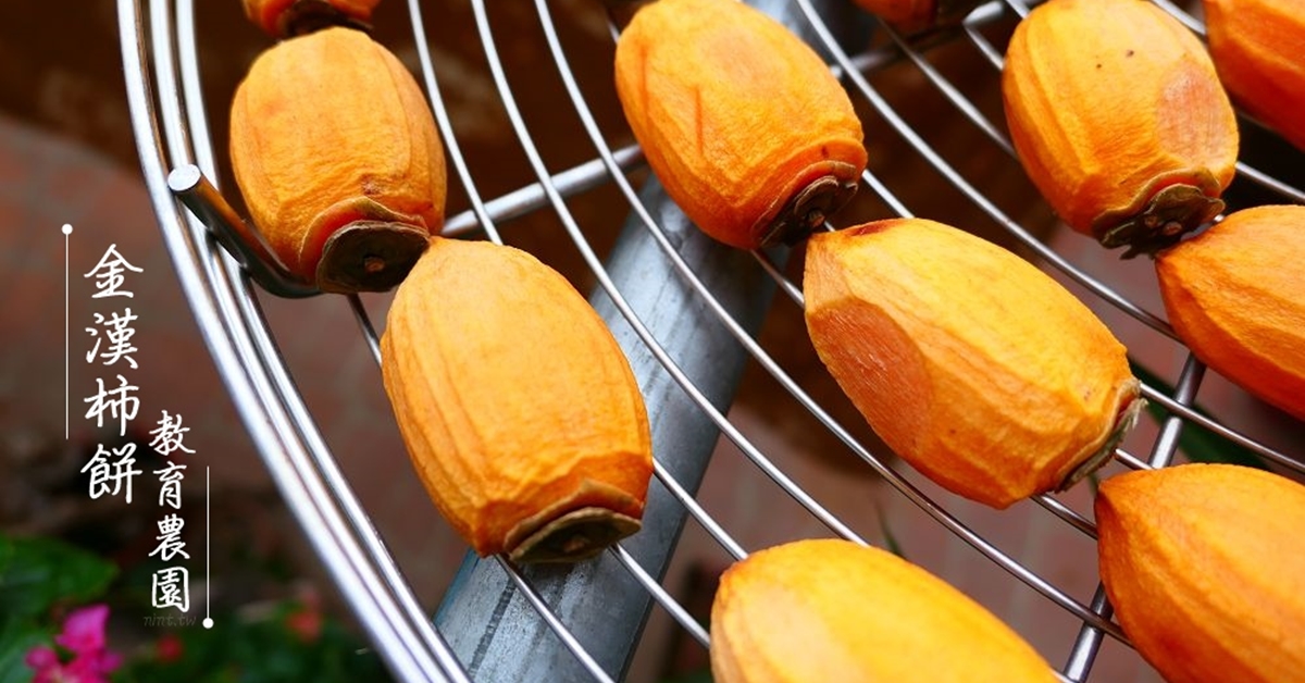 秋冬限定曬柿畫面 金漢柿餅教育農園 金漢柿餅教育農園、新竹看柿子推薦、新竹金漢柿餅、新竹景點