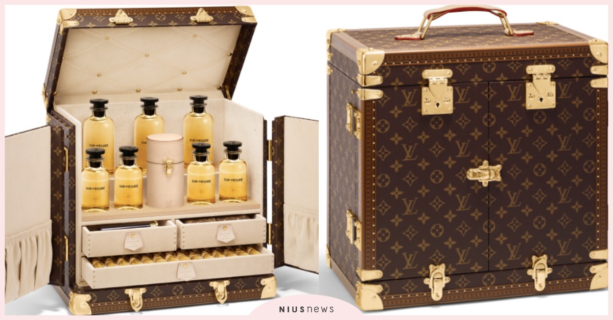 再也不怕撞香！LV推出「高級香水訂製服務」要價200萬，還有皮革收納箱史上最奢華 LV、香水、高級訂製、精品、香氛控
