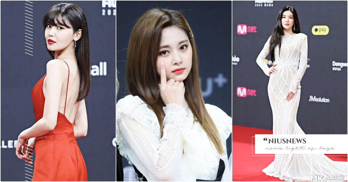 子瑜透視蕾絲超仙！《2020MAMA》熱議紅毯造型盤點，秀英大露背網笑：男友會怒 2020MAMA、2020MAMA紅毯、2020MAMA造型、2020MAMATWICE、2020MAMA少女時代、秀英禮服、子瑜禮服、Jessi禮服