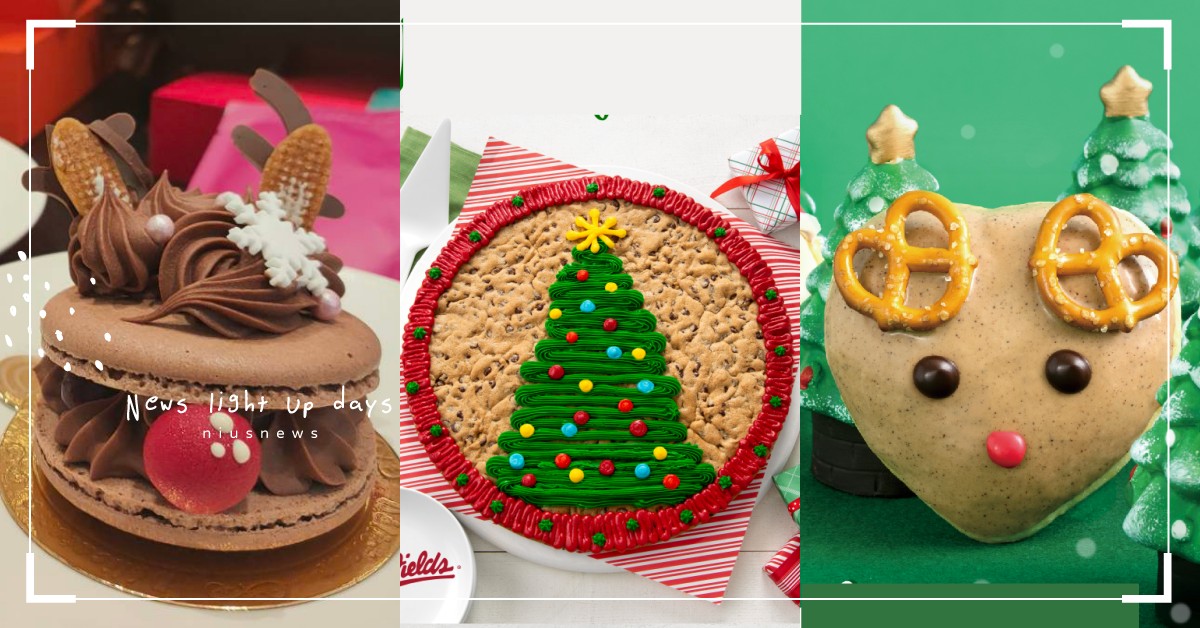 9款聖誕節限定甜點！糖霜軟餅乾、草莓蛋糕、馴鹿造型甜甜圈、聖誕馬卡龍通通都好萌 聖誕節、甜點、下午茶、盤點、ChizUP