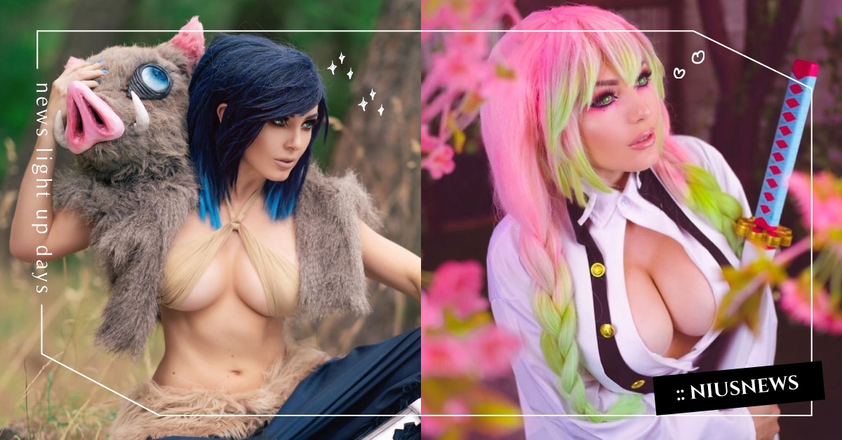 豬突猛進！Coser神扮《鬼滅之刃》伊之助，不科學身材引百萬網友朝聖「本斥但大」 紐西蘭、coser、cosplay、Jessica nigri、鬼滅之刃、伊之助、戀柱、甘露寺蜜璃