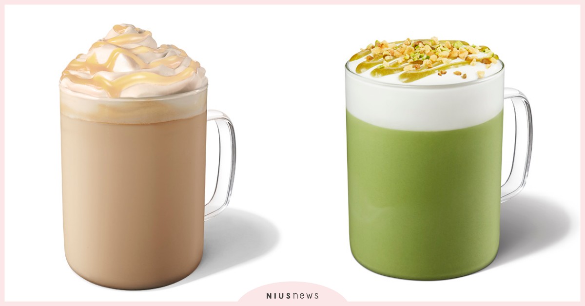 星巴克冬季草莓新品！「栗香蒙布朗風味那堤」和「開心果抹茶那堤」暖心開喝 星巴克、草莓季、栗香蒙布朗風味那堤、開心果抹茶那堤、麥盧卡蜂蜜薑汁紅茶、草莓蛋糕、草莓巧克力塔、Mister Donut、草莓優格飲