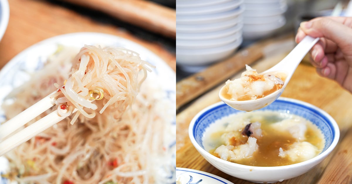 【三重美食】朱記花枝羹，美味炒米粉從小吃到大．只賣2樣還大排長龍 花枝羹、炒米粉、三重美食、三和夜市、銅板美食