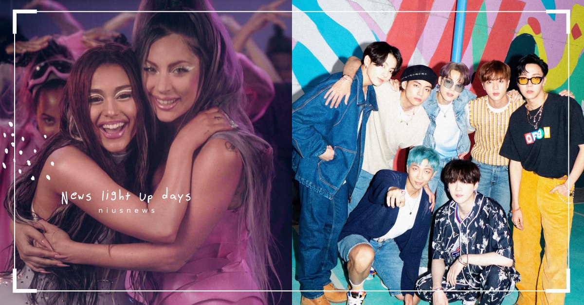 女神卡卡&亞莉安娜合作曲奪冠！告示牌2020必聽西洋歌曲Top10，沒聽過就落伍 告示牌、Billboard、2020、西洋歌曲、Dua Lipa、DaBaby、24kGoldn、BTS、Doja Cat、Cardi B、Harry Styles、Megan Thee Stallion、The Weeknd、Lady Gaga、Ariana Grande