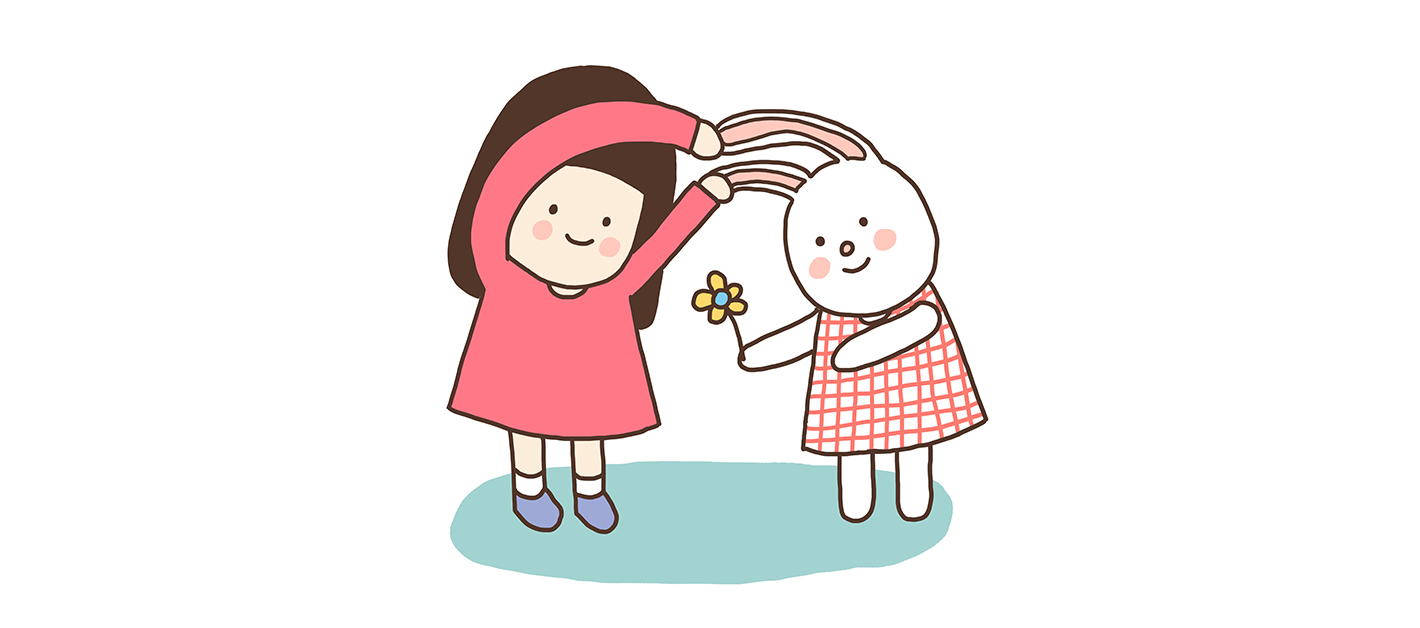 茫茫的生活中，最慶幸的是有你陪著｜屬豬妹小繪本 插畫、藝術、文創、屬豬妹小繪本、療癒