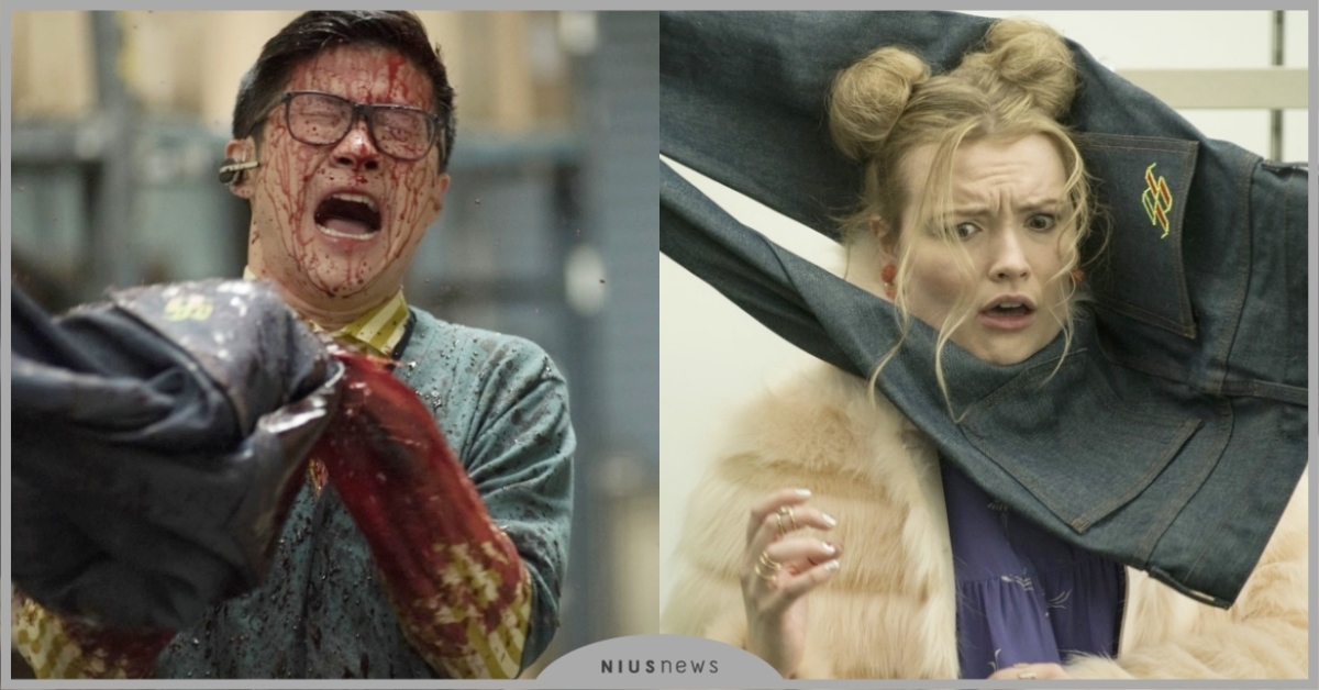 深夜加班慘被牛仔褲「喀嚓」斷頭！恐怖片《牛宰褲》上映「獵奇劇情」全網傻眼！ 牛宰褲、電影、恐怖、喜劇、牛仔褲、獵奇、爆笑