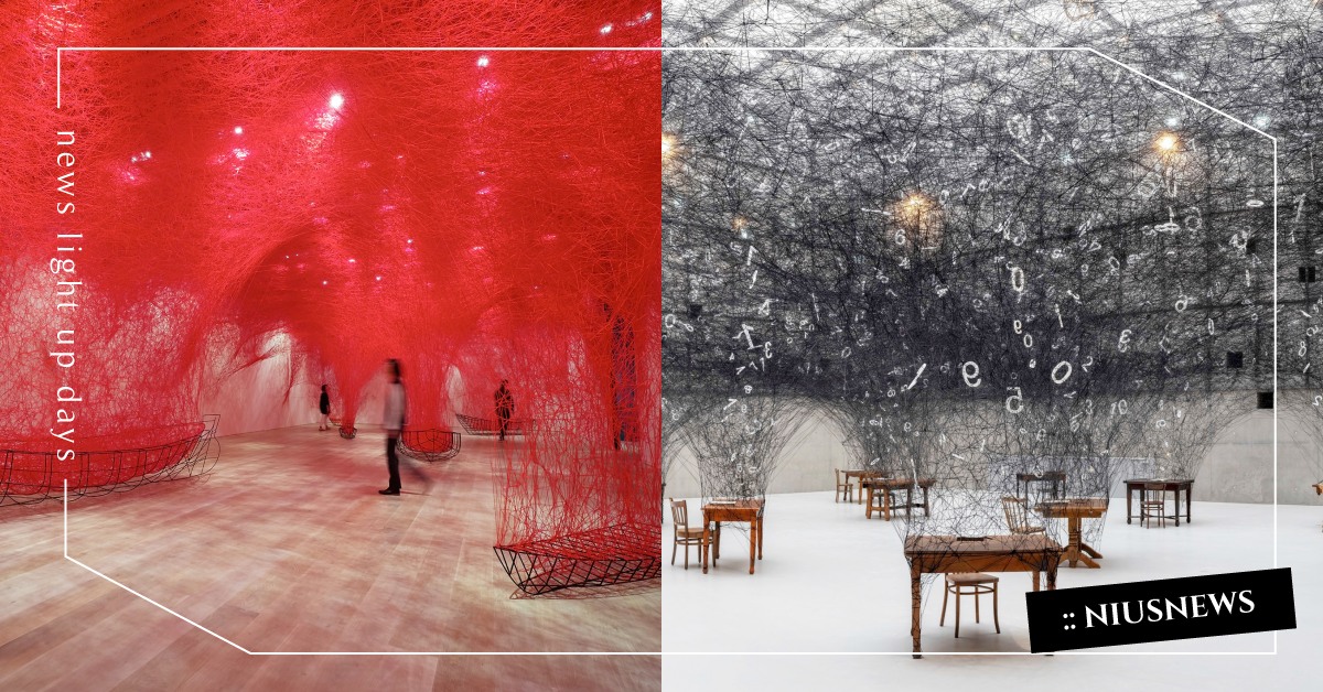 塩田千春個展《撼動的靈魂》登台！逾百件作品進駐，2021北美重點展覽加碼一次看 塩田千春、個展、撼動的靈魂、台北市立美術館、森美術館、日本