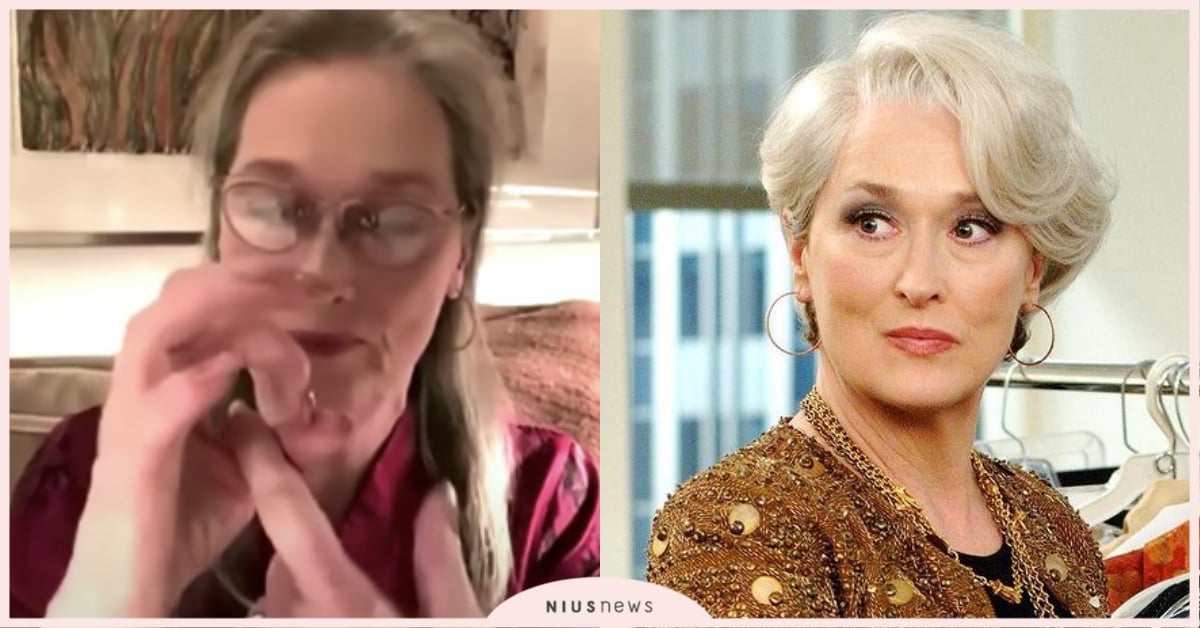 梅莉史翠普公然開黃腔？梅姨「不雅手勢」圖說愛用App，真相曝光全網笑爆！ 梅莉史翠普、好萊塢、開黃腔、Podcast、梅姨、電影、App、Meryl Streep、不雅手勢、猥褻手勢