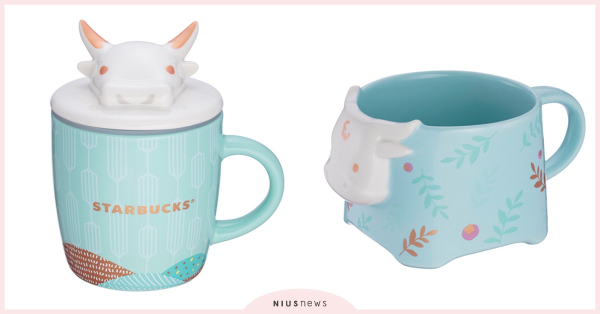 星巴克「金牛年」30幾款限定新品！日本焙茶「福吉茶那堤」今春再度回歸 星巴克、台灣星巴克牛年新品、煙燻奶油糖風味那堤、福吉茶那堤、可可柚香那堤、馬克杯、冷水杯、不鏽鋼杯、隨身瓶、玻璃杯
