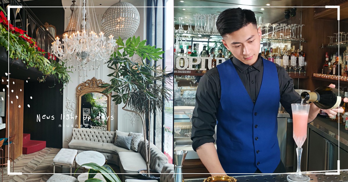 歐式浮誇香檳吧「OPIUM」！水晶燈、落地窗秒殺底片，連調酒師都帥的讓人一見傾心 BarBar節、BarBarPass、 BarBarPass讓你自由暢飲、BarBarJe、吧吧節、一杯起、妞新聞酒吧地圖、台北101、信義區酒吧、Opium Champagne Bar、帥哥調酒師、酒吧推薦、台北酒吧、餐酒館推薦、台北餐酒館