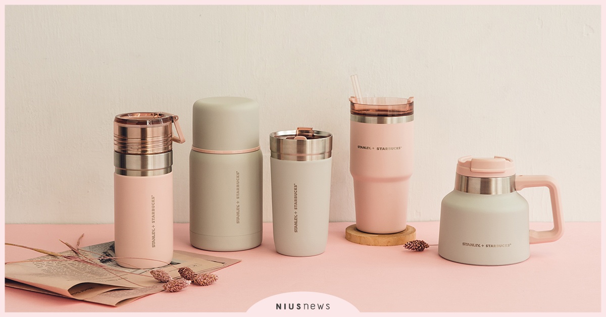 Stanley+Starbucks星巴克聯名！「煙粉紅色」6款新品開賣日確定 Stanley+Starbucks、Stanley星巴克聯名、煙粉紅色、、2021星巴克聯名