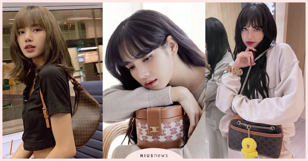 跟著LISA買CELINE！凱旋門小圓包、腋下包，人間芭比私心最愛這幾咖！ LISA、CELINE、凱旋門、腋下包、小圓包