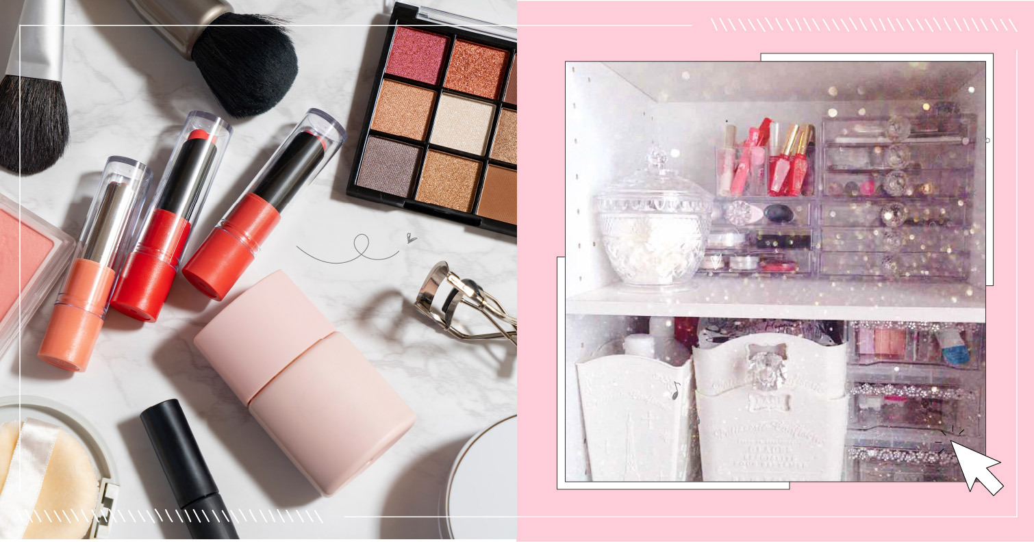 日本美妝社群LIPS網友們發想！省錢又可愛的平價化妝品收納術大公開 整理術、收納法、彩妝、無印良品、DAISO大創