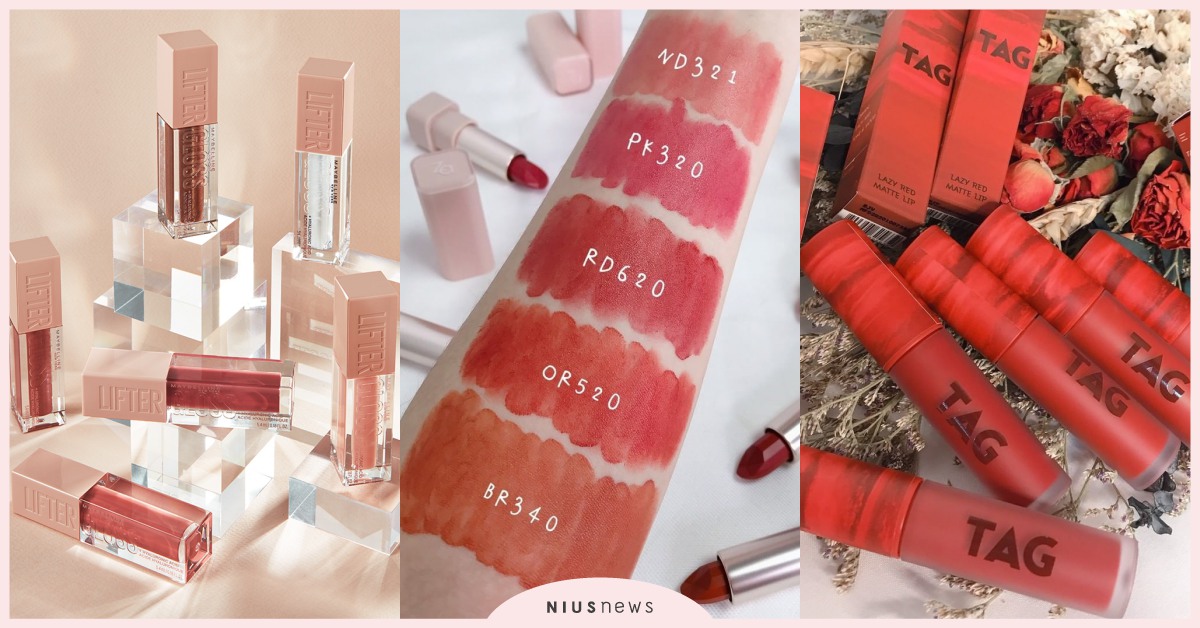 小資妞爆買一波！盤點2021最新「開架唇膏」，小冰磚、小妖金熱賣色號快筆記 開架唇膏、唇膏推薦、奶茶色、MAYBELLINE、CLIO、巴黎萊雅、OPERA