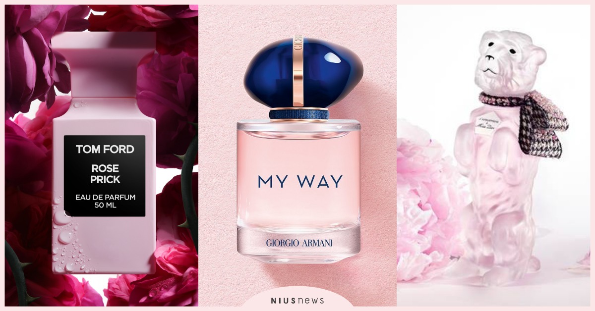 是戀愛的香氣！2021自帶少女感「粉紅香水」推薦，包裝夢幻、味道也耐聞 粉紅香水、ANNA SUI、 Miss Dior、TOM FORD、GIORGIO ARMANI