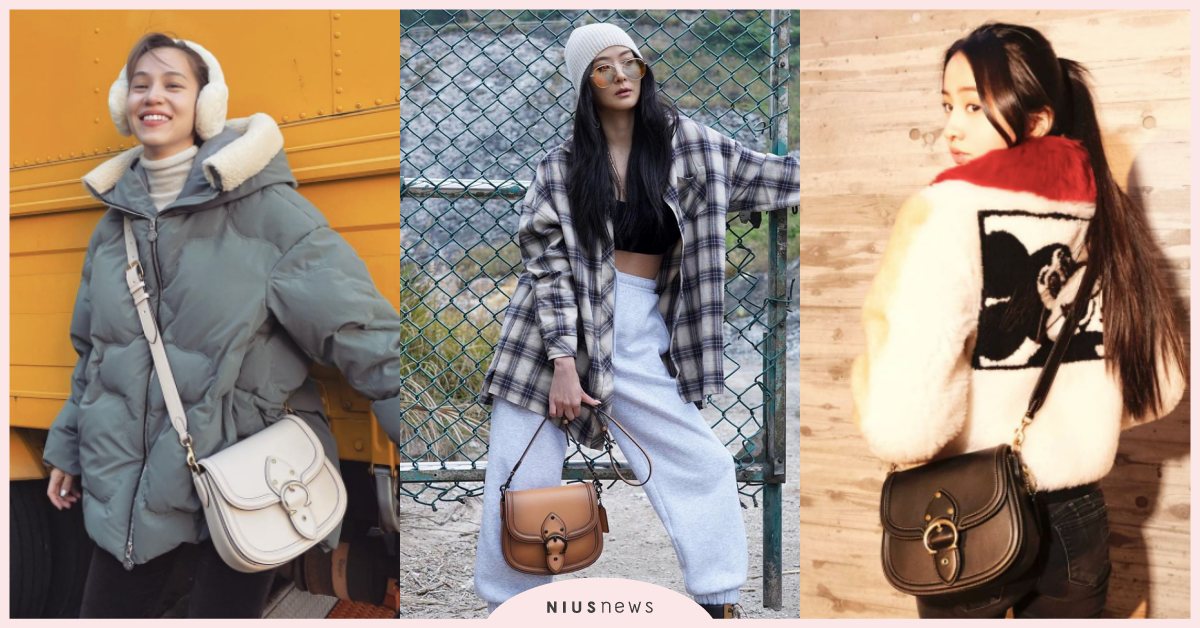 芸芸、光希、水原希子集體撞包！COACH新包到，皮革＋C字扣好看又實搭！ COACH、孫芸芸、BEAT SADDLE、木村光希、水原希子