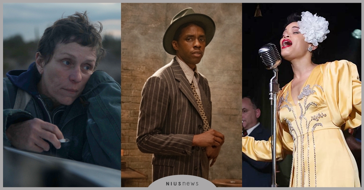 2021年金球獎得獎名單！「黑豹」遺作奪影帝、《游牧人生》拱出首位「亞裔女導演」 趙婷、黑豹、電影、金球獎、2021年金球獎、游牧人生、芝加哥七人案：驚世審判、電影盛事、藍調天后