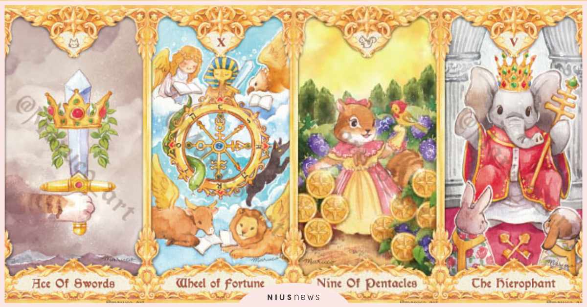 【塔羅占卜】紅包已經花掉一半了？選張牌透視你的「亂花錢指數」！ 塔羅測驗、占卜、購物、消費