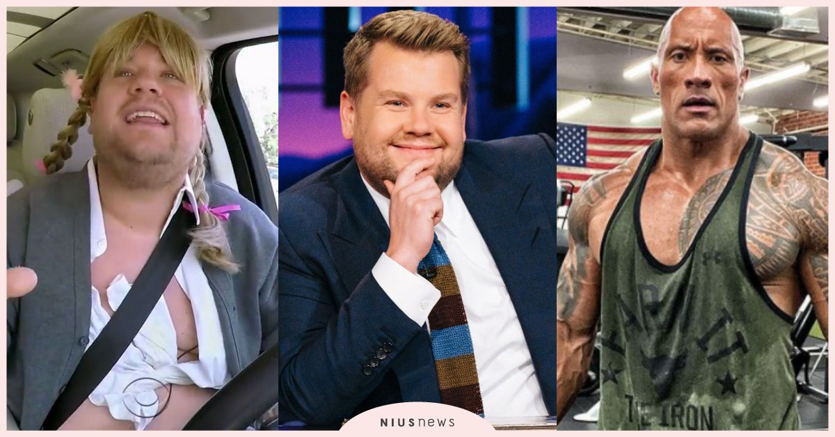 「車上卡啦OK」小胖哥減肥中！詹姆斯柯登發豪語誓言變身：「英國巨石強森」 車上卡啦OK、The Late Late Show、詹姆士柯登、減肥、巨石強森