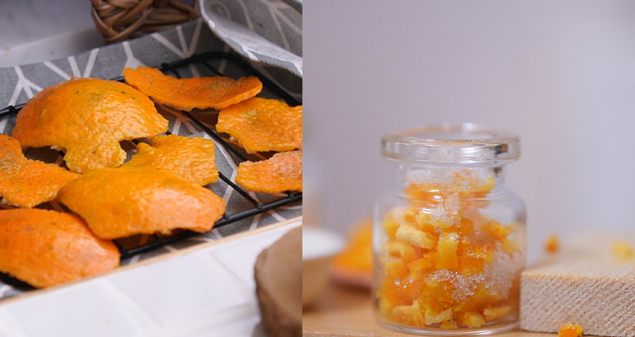 橘子皮別急著丟，橘子皮的4種用途，實際做給你看。橘子皮好處多多 橘子醬、橘子茶、橘子DIY、橘子皮DIY、橘子皮功用