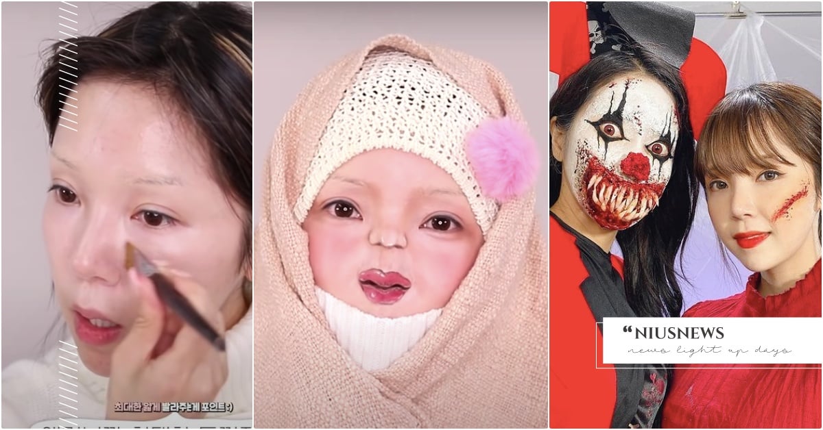 史上最狂童顏妝容！韓妞「直接逆生長變寶寶」驚呆35萬人，紅到跟MAMAMOO合作 MAMAMOO、MAMAMOO頌樂頻道、童顏妝、韓國美妝YouTuber、韓妞仿妝