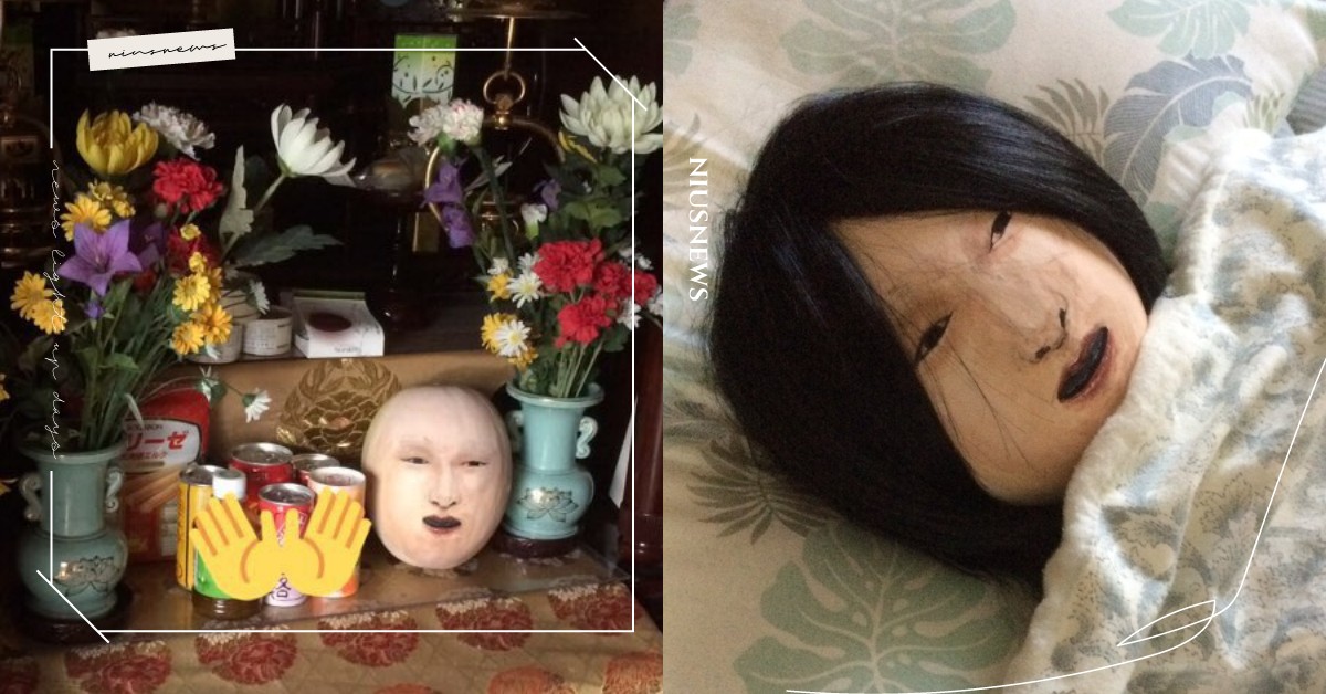 拜拜完的水果怎麼處理？日本網友展現畫工打造「甜瓜智子」，嚇到差點被媽媽趕出門！ 網路畫家、日本、哈密瓜、智子、畫圖、獵奇、嚇人、Twitter、柚抹茶、固ツイ見てね、yuzushio726